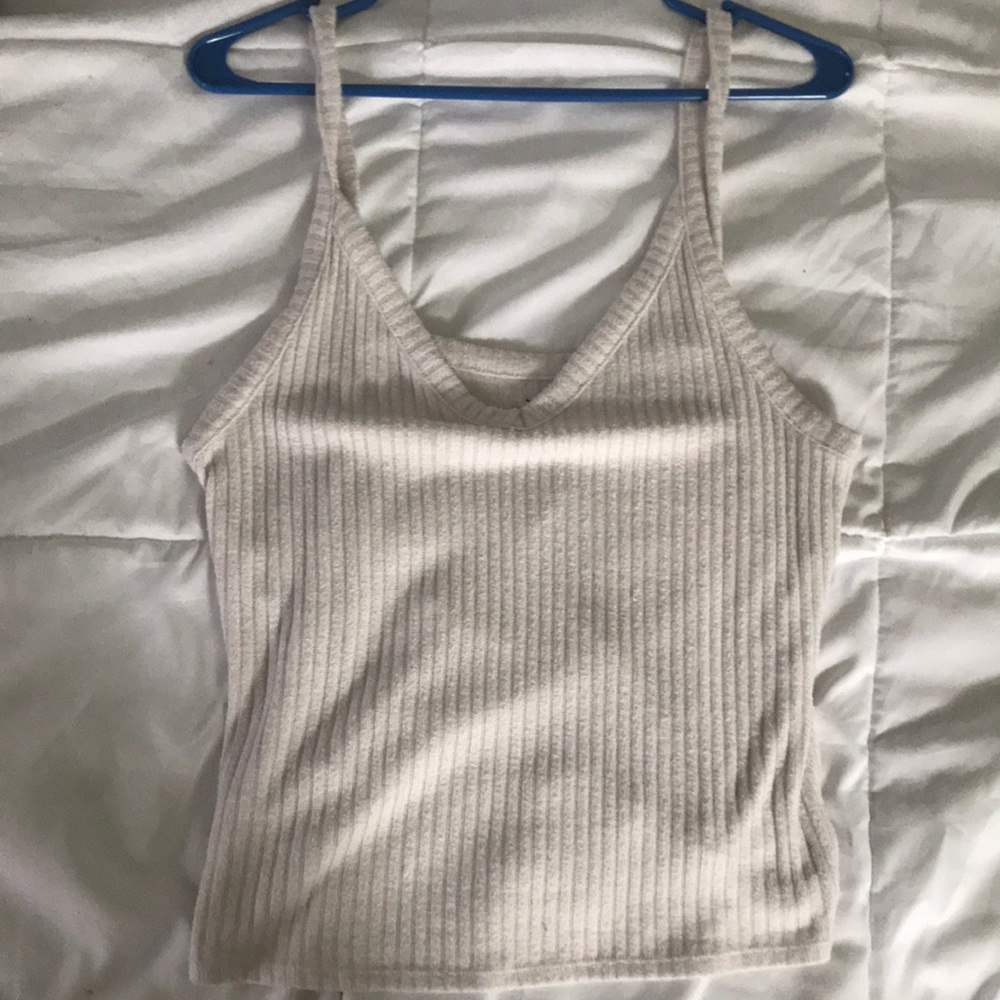 Cream tank top